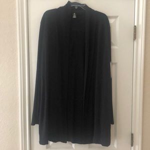 Black active life cardigan